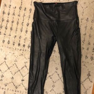 Spanx Faux Leather Leggings